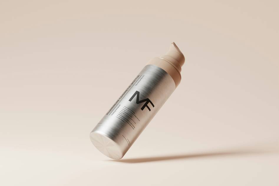 A collection of tinted moisturizer products with soft natural tones